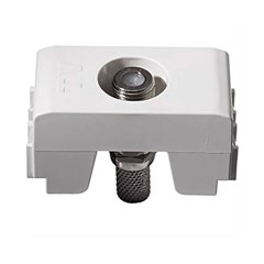 Módulo Tomada Antena Tv Coaxial Branco M2151 Thesi Bticino