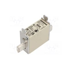 Fusível Nh000 80 Ampéres 500vca 3na3824-Z Sentron/Siemens