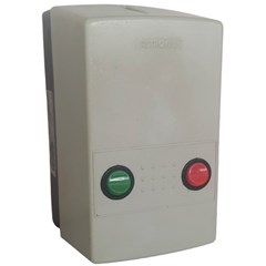 Chave de Partida Para Motor Monofásico 0,5cv 220vca(4 A 6,3 Amperes)Botões Liga/Desliga  3pda0104221b Tron