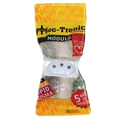 Módulo Tomada 2p+T 10a Branco 39016 Petra/Rapid/Prisma Mec-Tronic