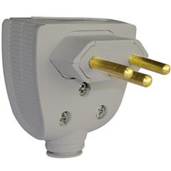 Plug Macho 3p-10a Versátil Cinza 615872 Pial