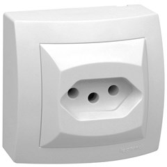 Tomada 2p+T Simples Sistema X 20a 675061 Legrand