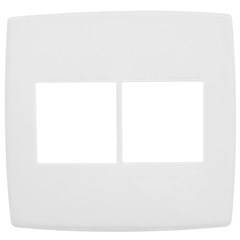 Placa 4x4 2+2 Postos Branca 618512 Pialplus Pial