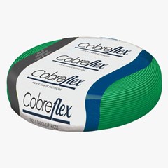 Cabo 6,0mm² 750v Cobreflex Peça Com 50 Metros Verde Cobreflex