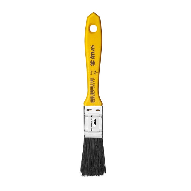 Trincha Cerdas Preta Média Para Pintura de Esmalte 3/4" 319/2 Atlas