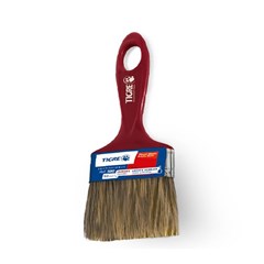 Trincha Simples Cerdas Gris Para Pintura de Latex E Acrílico 3