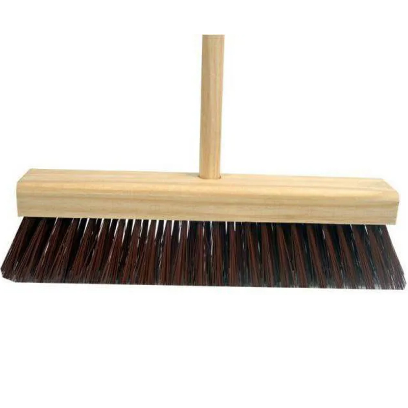 Vassoura Gary Madeira/Nylon 40cm Bibica