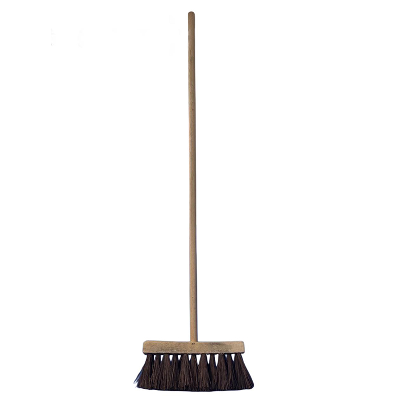 Vassoura Gary Madeira/Piaçava 40cm Bibica