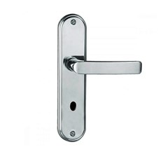 Fechadura Pali Banheiro Maçaneta Reta Espelho 43 Cromada 03003.0700.17 Soprano