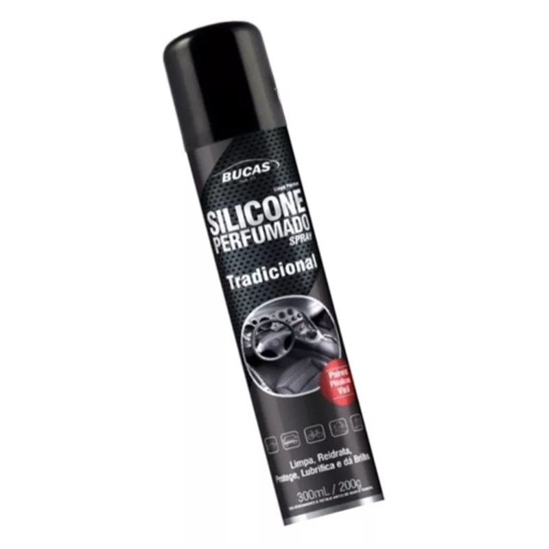 Silicone Spray Tradicional Bucas 300ml Rodabrill