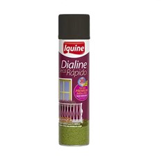 Tinta Spray Uso Geral Alto Brilho Preto 400ml Iquine