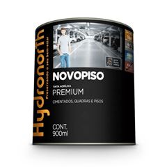 Novopiso Tinta Acrílica Premium Preto 0,9l Hydronorth