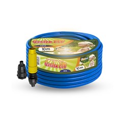 Mangueira Pvc Para Jardim Peça Com 10 Metros Garden Eco Azul 7699 Plastman