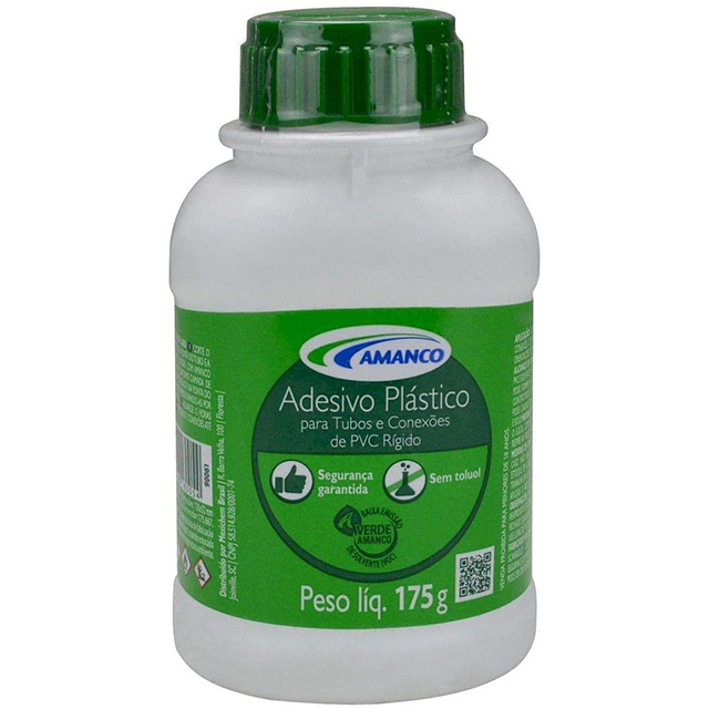 Adesivo Para Pvc Frasco 175g Amanco