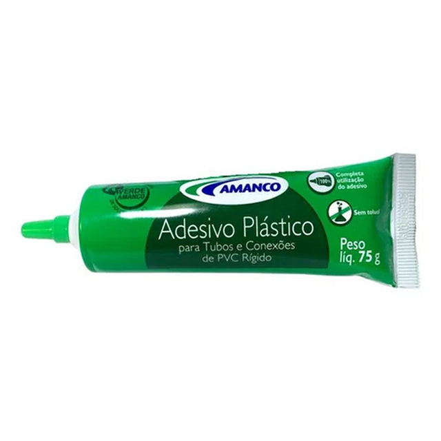 Adesivo Para Pvc Bisnaga 75g Amanco