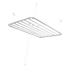 Varal de Teto Alumínio 100x60cm (Vt-1) Sovarais