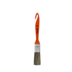 Trincha Cerdas Gris Média Para Pintura Latex E Acrílico 3/4