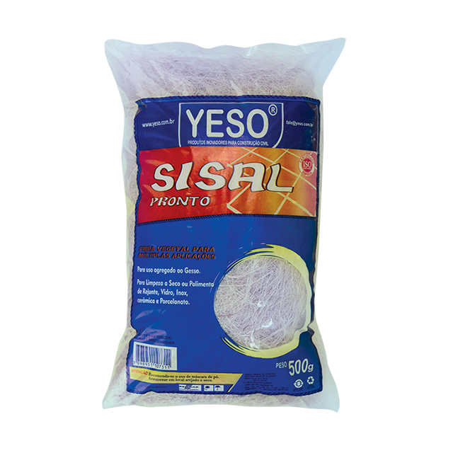 Sisal Pronto Para Aplicação Em Gesso 500g Syp500 Yeso