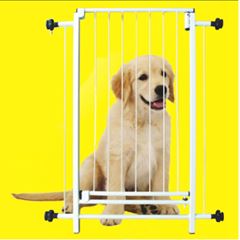 Grade de Proteção Para Porta Em Aço Pintura Epóxi Branco 70x86cm Gpd Door Dog