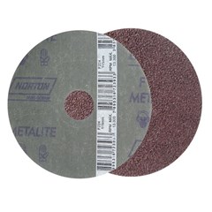 Disco de Lixa Metalite Para Ferro E Aço Diâmetro 115mm F227 Grão 60 Norton