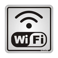 Placa Sinalizadora Em Alumunio 15x15cm 