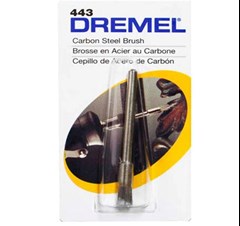 Escova Aço Pincel Para Microretífica 443/2615000443 Dremel