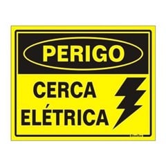 Placa Sinalizadora Em Poliestireno15x20cm 