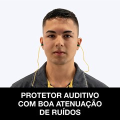 Protetor Auditivo Reutilizável Verde 3m