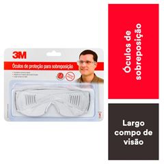 Óculos Proteção Vison 2000 Incolor 3m