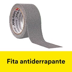 Fita Antiderrapante Uso Geral 50mmx5m Cinza (Rolo) 3m Safety-Walk