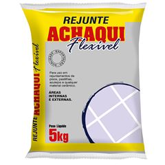 Rejunte Flex Cinza Platina 5kg Achaqui