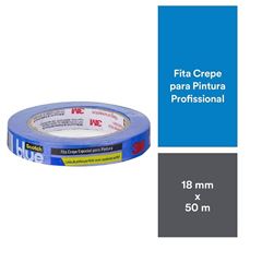 Fita Crepe Blue Tape 18mmx50m H002317784 3m