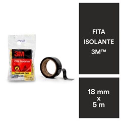 Fita Isolante 18mmx5m 3m