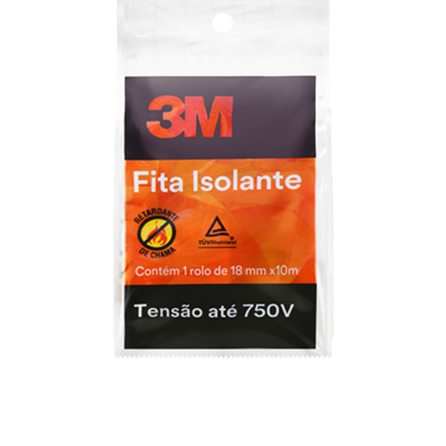 Fita Isolante 18mmx10m 3m