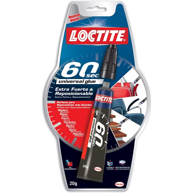 Cola Universal 60 Sec.20g Loctite - Henkel