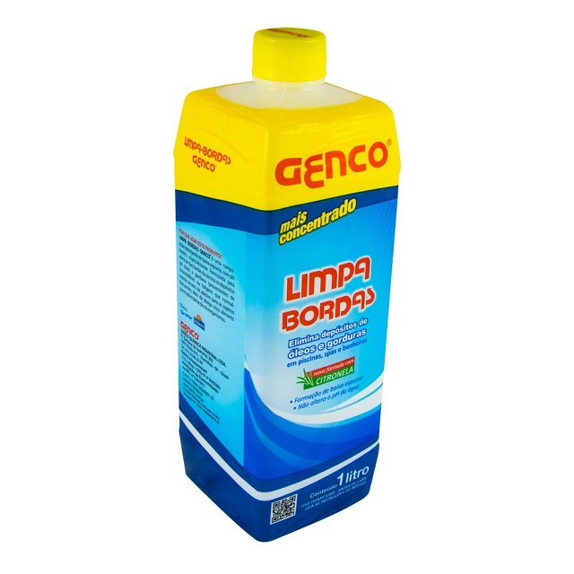 Limpa Bordas Para Piscina 1l Genco