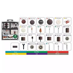 Kit Acessórios 709 Com 110 Peças 26150709ad Dremel