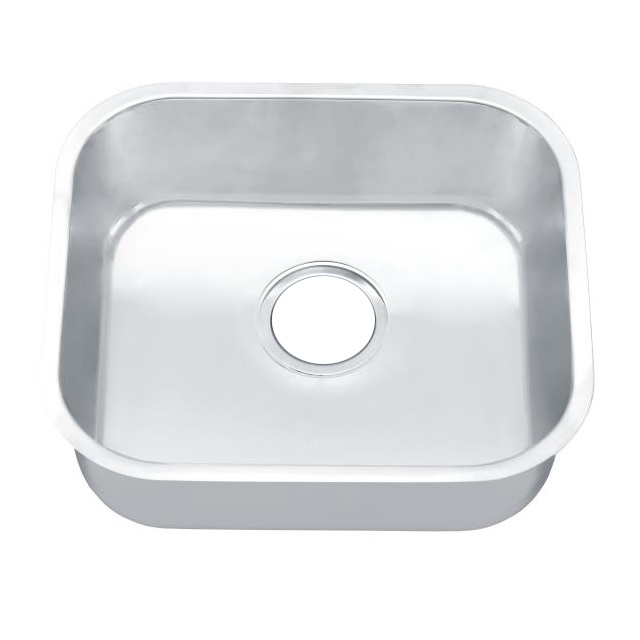 Cuba Inox430 Cozinha Retangular Polido Sem Válvula 40x35x14cm 34131 Ghelplus