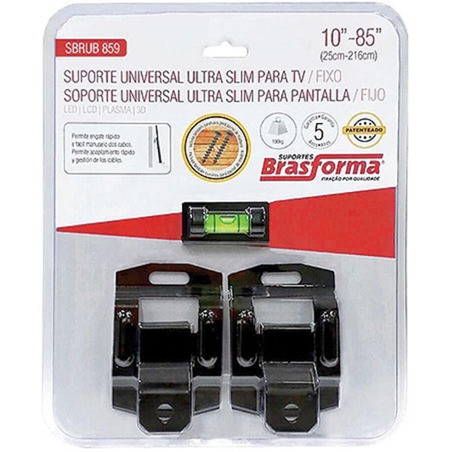 Suporte Para Tv de Parede Universal Fixo de 10