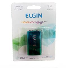 PILHA 9V ENERGY (C/1) ELGIN