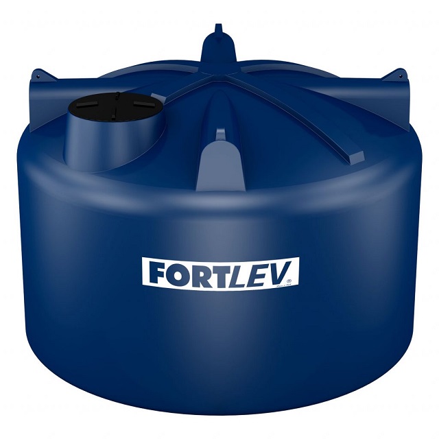 Tanque Polietileno Fortplus 15.000l Altura 220 X Base 320cm Fortlev