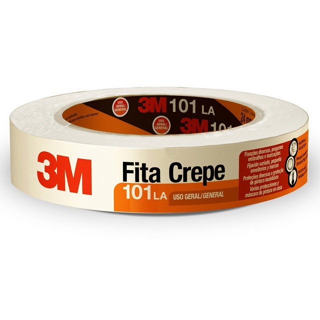 Fita Crepe 24mmx50m 101la 3m