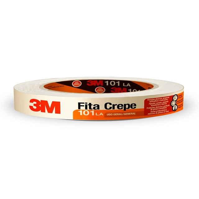 Fita Crepe 18mmx50m 101la 3m