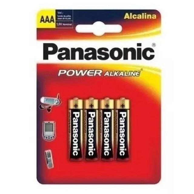 MULTIPEL - Pilha Panasonic Power Alcalina AAA Palito c/2 unid.