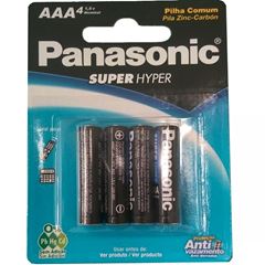 Pilha Palito Aaa Super Hyper C/4 1443 Panasonic