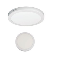 Painel Led de Sobrepor Redondo 6w 100 A 240v 410lm 6500k Br Home Led Rl28066bc Llum Bronzearte