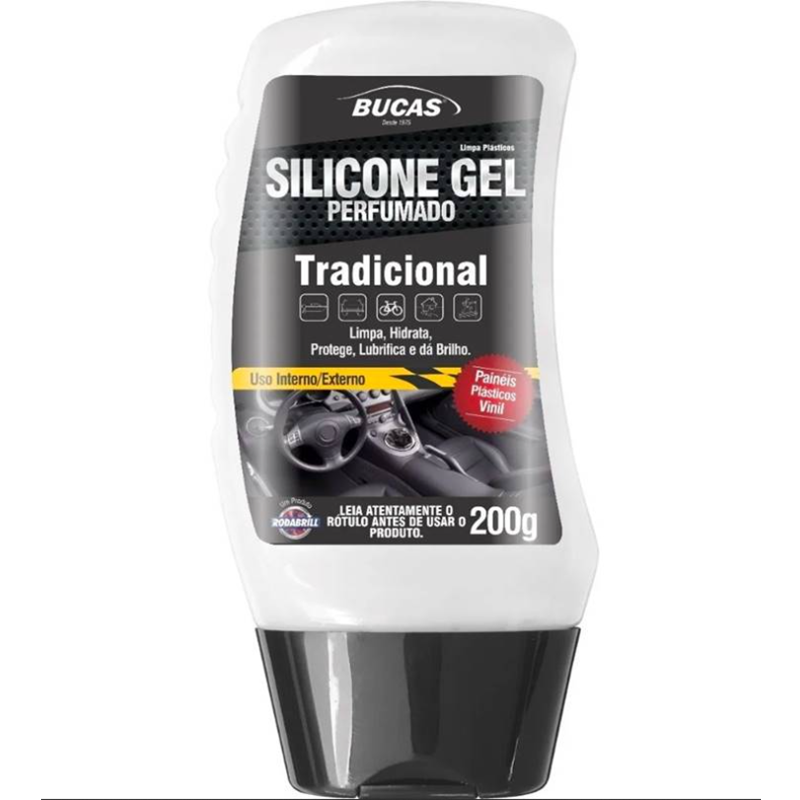 Silicone Em Gel Tradicional Bucas 200g Rodabrill