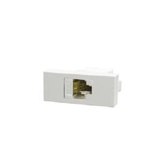 Módulo Tomada Telefone Rj11 Branco 40001 Mec-Plus Mec-Tronic