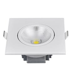 Spot Led de Embutir Quadrado 3w 100 A 240v 240lm 6500k Br Nx-03q 2161 Nitrolux
