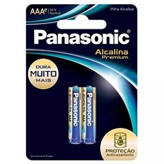 Pilha Palito Aaa Alcalina Premium C/2 2689 Panasonic